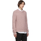 Maison Margiela Pink Wool Gauge 3 Sweater