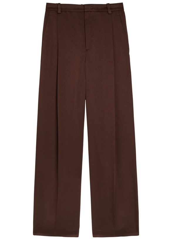 Photo: Vince Wide-leg Trousers Burgundy