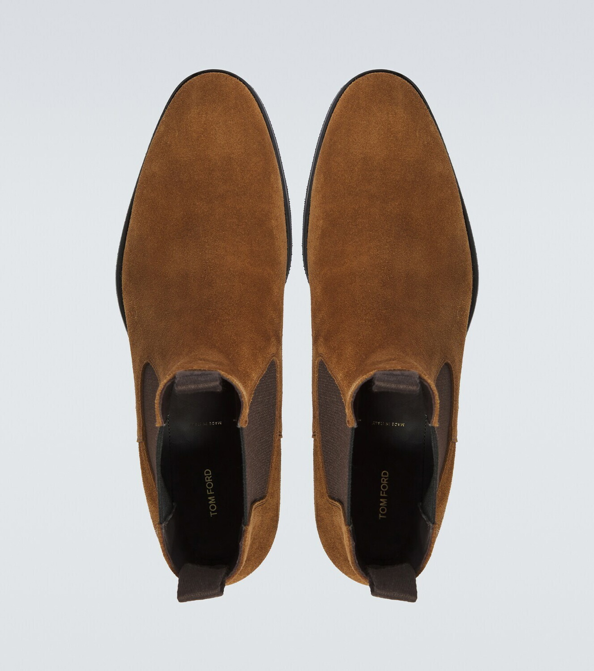 Tom Ford Suede Chelsea boots