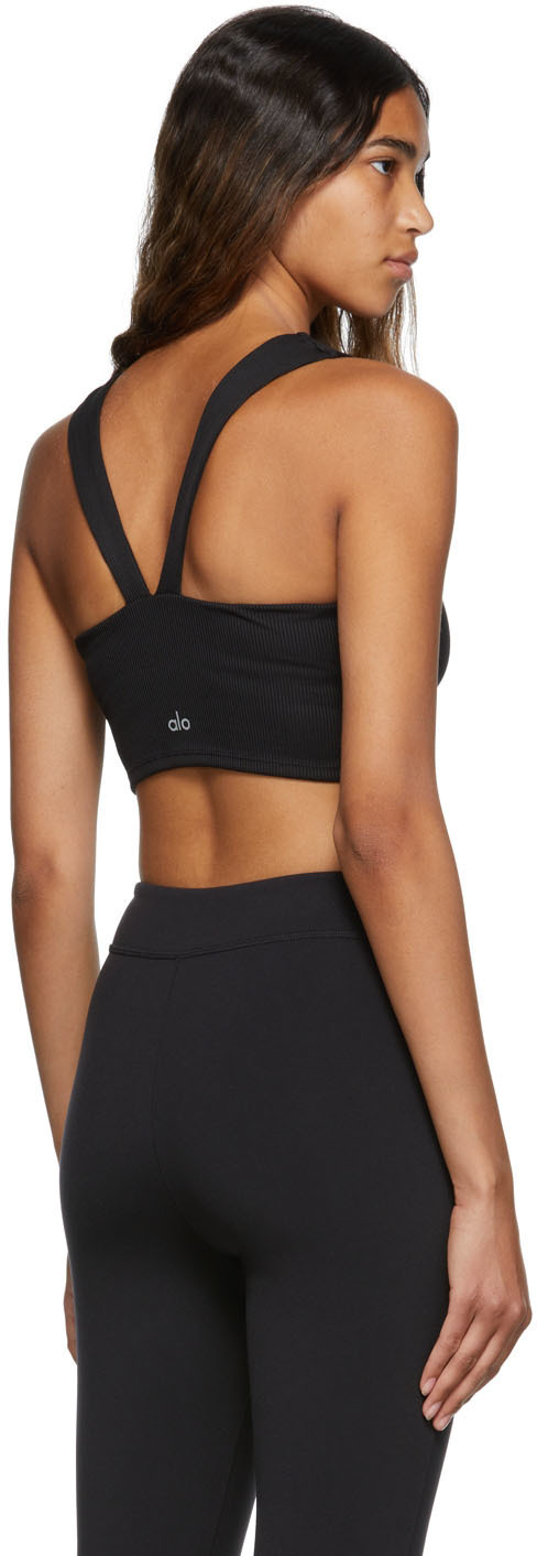 Alosoft Top That Bra Tank - Black, Alo Yoga