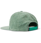 Outerknown - Logo-Embroidered Hemp and Organic Cotton-Blend Corduroy Baseball Cap - Green