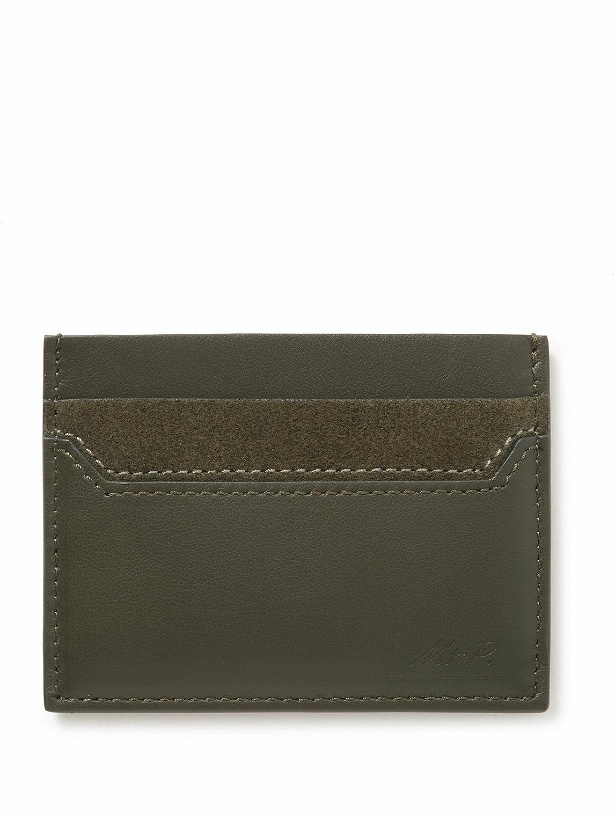 Photo: Mr P. - Luca Leather and Suede Cardholder