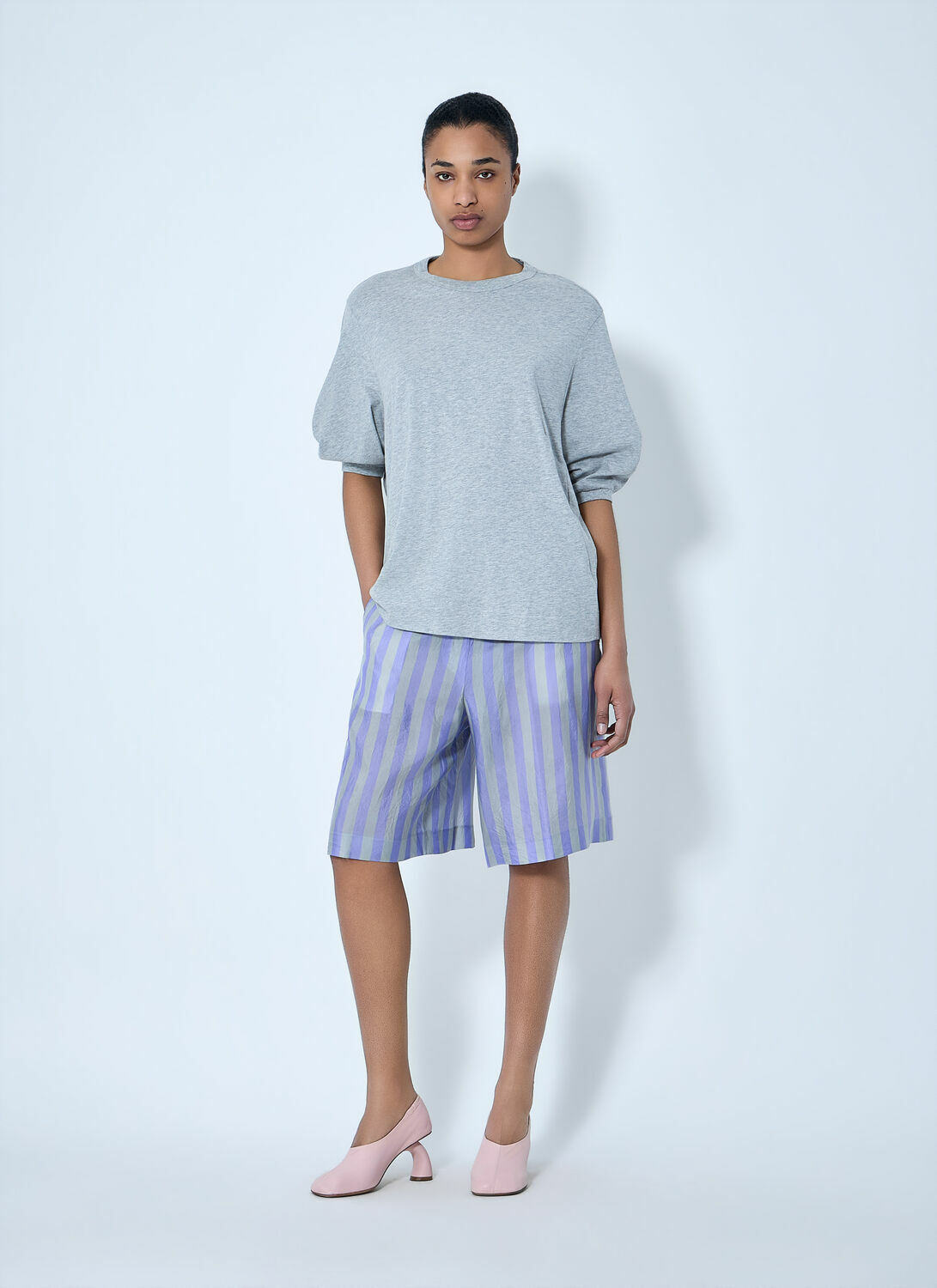 Dries Van Noten Striped Relaxed Shorts