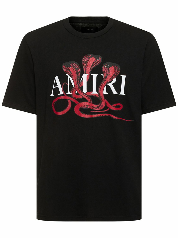 Photo: AMIRI Snake T-shirt