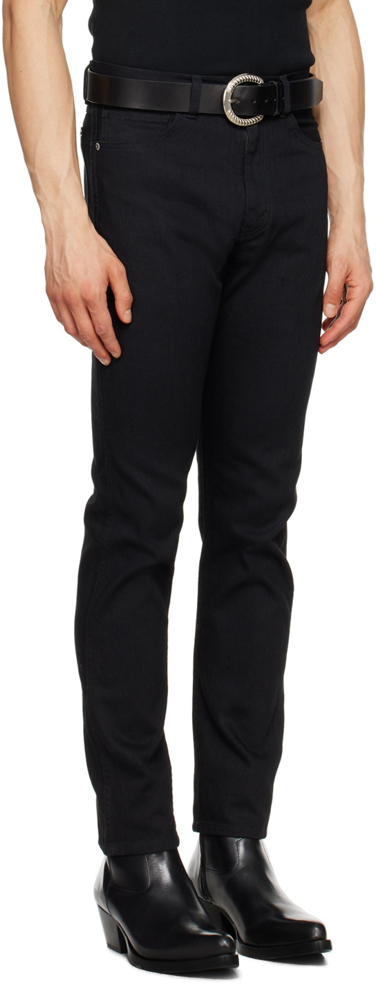 The Letters Black Tapered Jeans