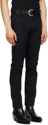 The Letters Black Tapered Jeans