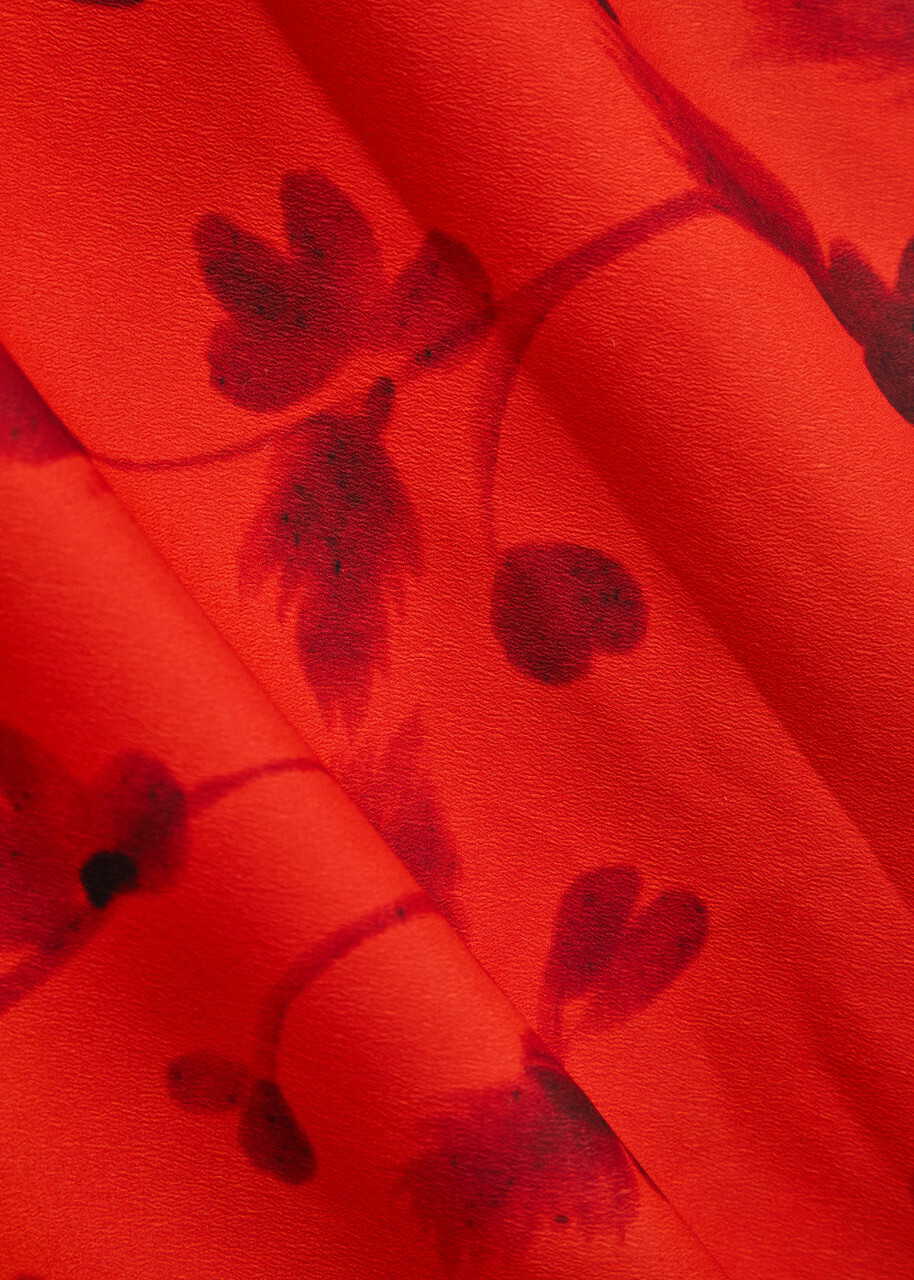 Faithfull The Brand Mesa Floral-print Maxi Dress Red
