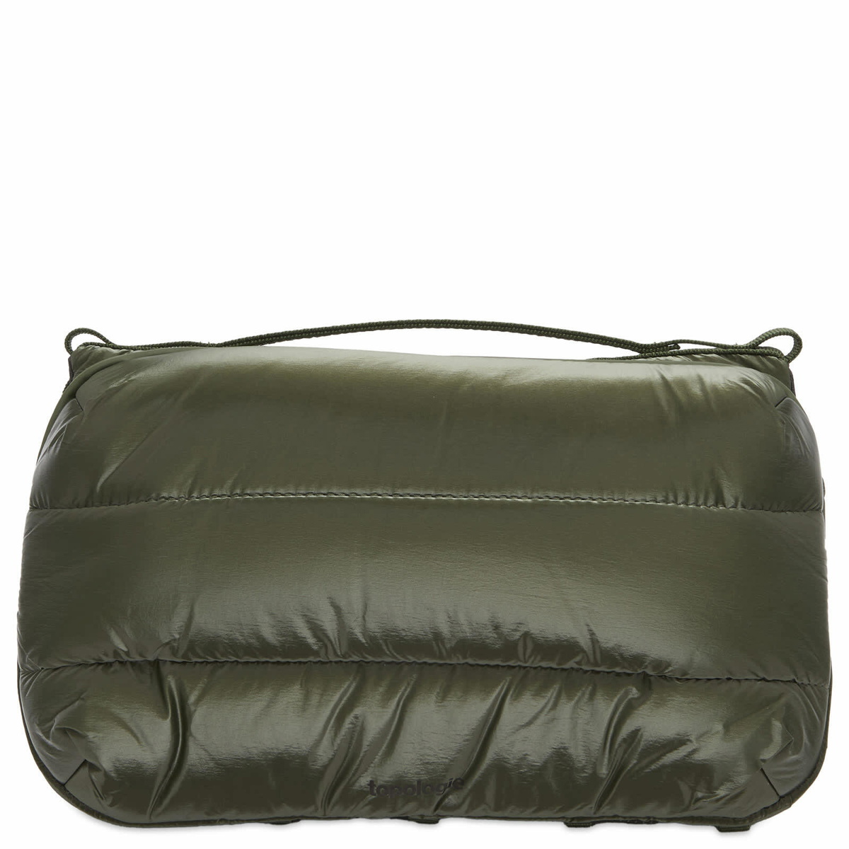 バッグ TopologieREVERSIBLE BUCKET &Bungee Strap topologie reversible bucket black and puffer strap moss – www