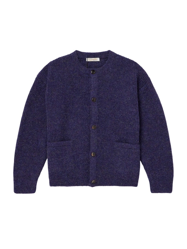 Photo: FrizmWORKS - Brushed-Knit Cardigan - Purple