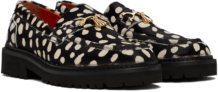 Soulland Black & White Vinny's Edition Palace Loafers