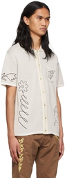 Carne Bollente Off-White Upside Down Shirt