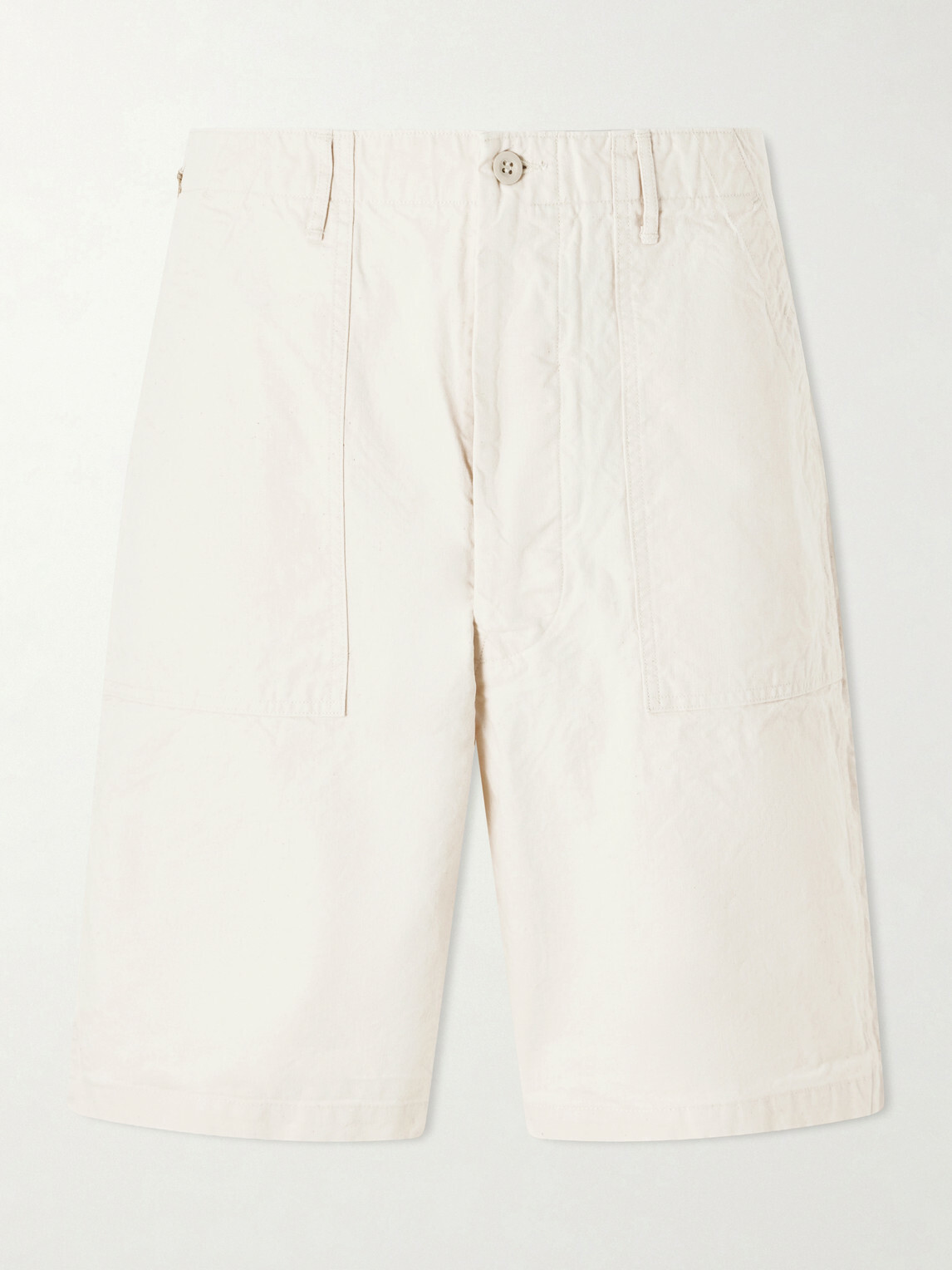 OrSlow - Summer Fatigue Straight-Leg Cotton Shorts - Neutrals