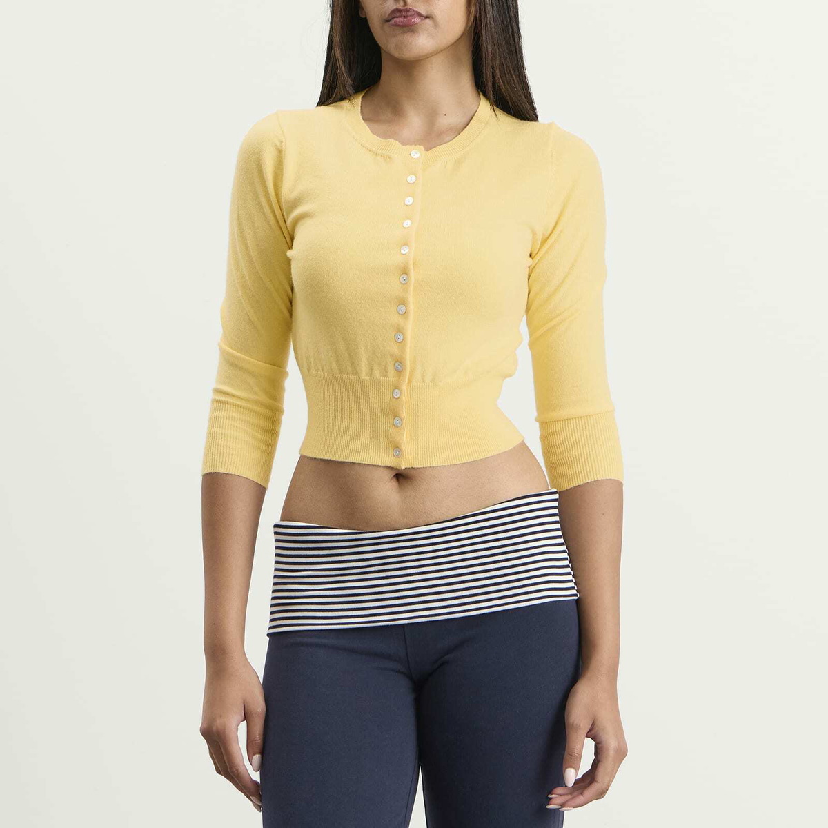 Many Many Clothes Women's The Ottilia Cardi in Yellow