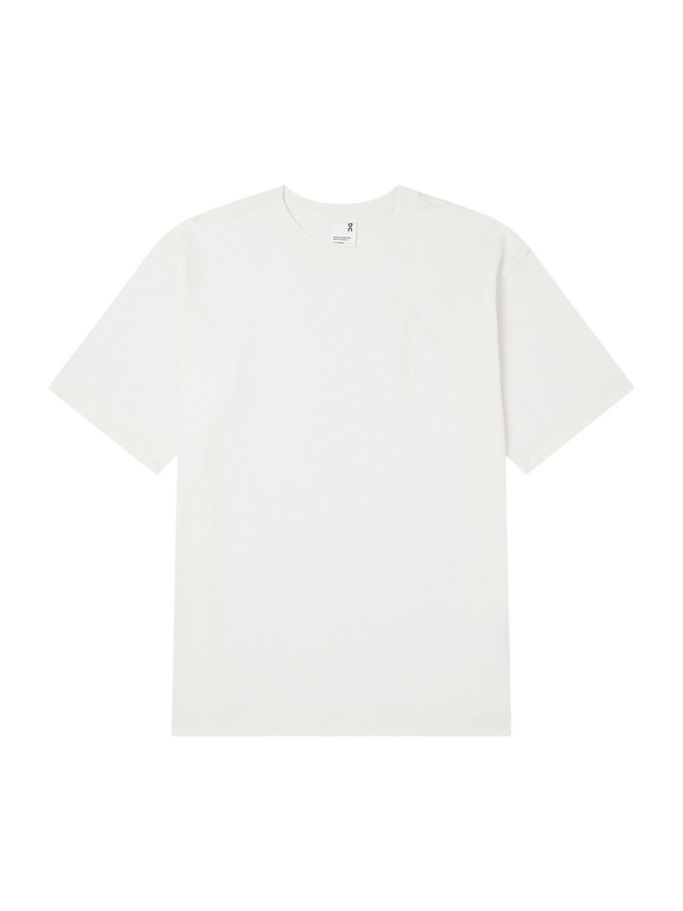 Photo: On - Erewhon Club Collective Cotton-Jersey T-Shirt - White