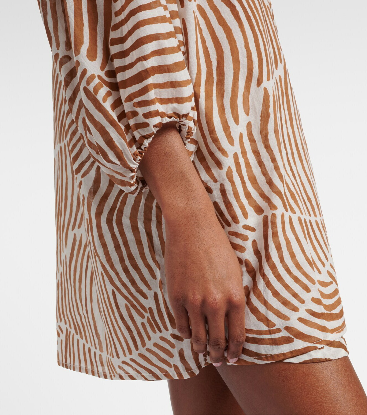 ViX Paula Hermanny Moana oversized printed cotton shirt