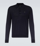 Prada Virgin wool polo sweater