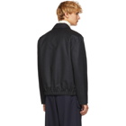 Kenzo Reversible Grey Wool Jacket