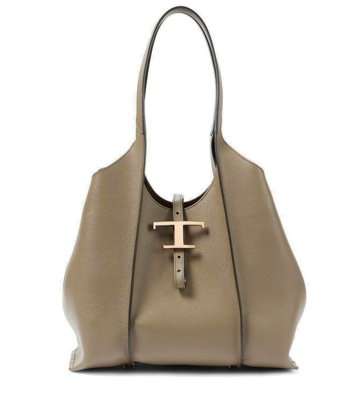 Photo: Tod's TSB Small leather shopper