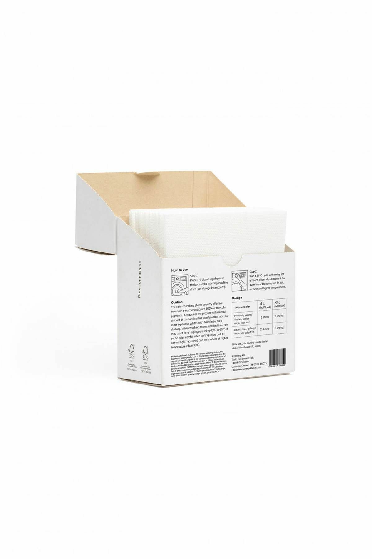 STEAMERY color absorber White