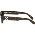 Off-White Brown Honolulu Sunglasses