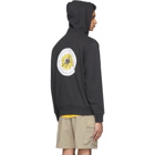 Saturdays NYC Black Ditch Daisy Patch Hoodie