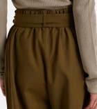 Max Mara Wool wide-leg pants