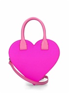 MACH & MACH - Heart Satin Top Handle Bag