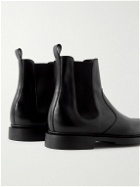 J.M. Weston - Leather Chelsea Boots - Black