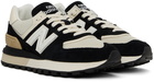 New Balance Black 574 Legacy Sneakers