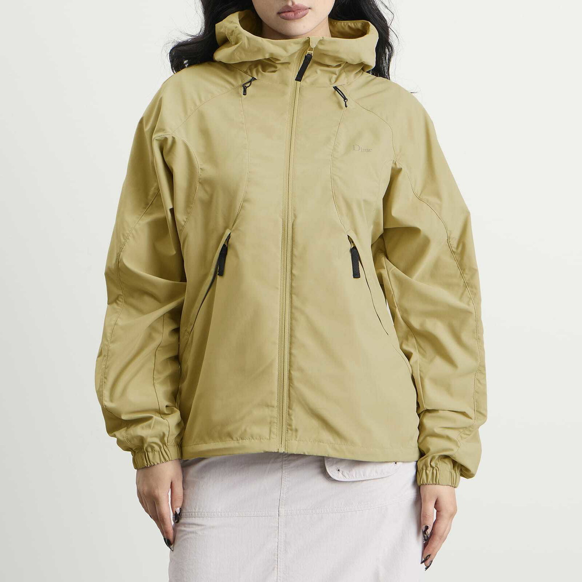 Dime Women's Tech Ventilated Jacket in Tan