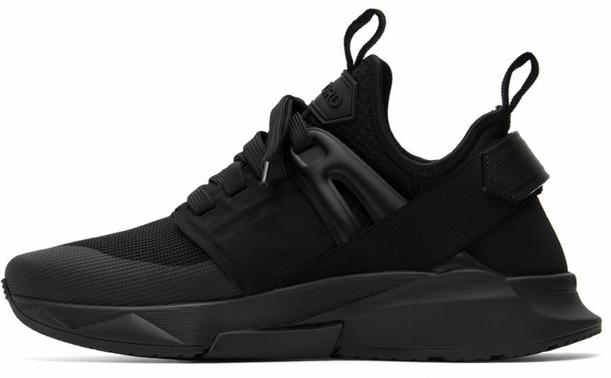 TOM FORD Black Jago Low-Top Sneakers