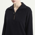 Auralee Women's Pile Shirt in Navy