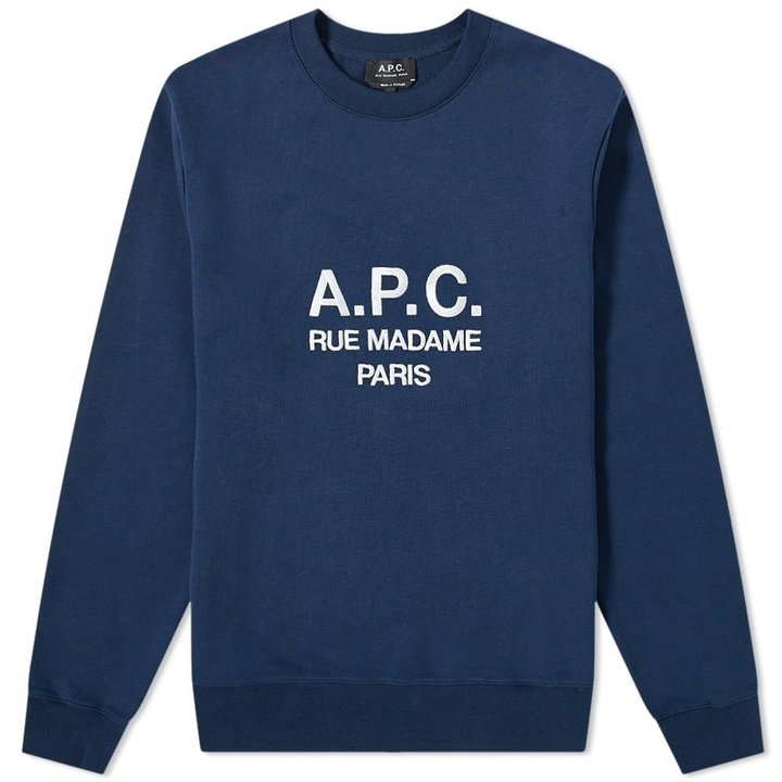 Photo: A.P.C. Rufus Embroidered Sweat