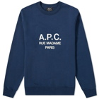 A.P.C. Rufus Embroidered Sweat