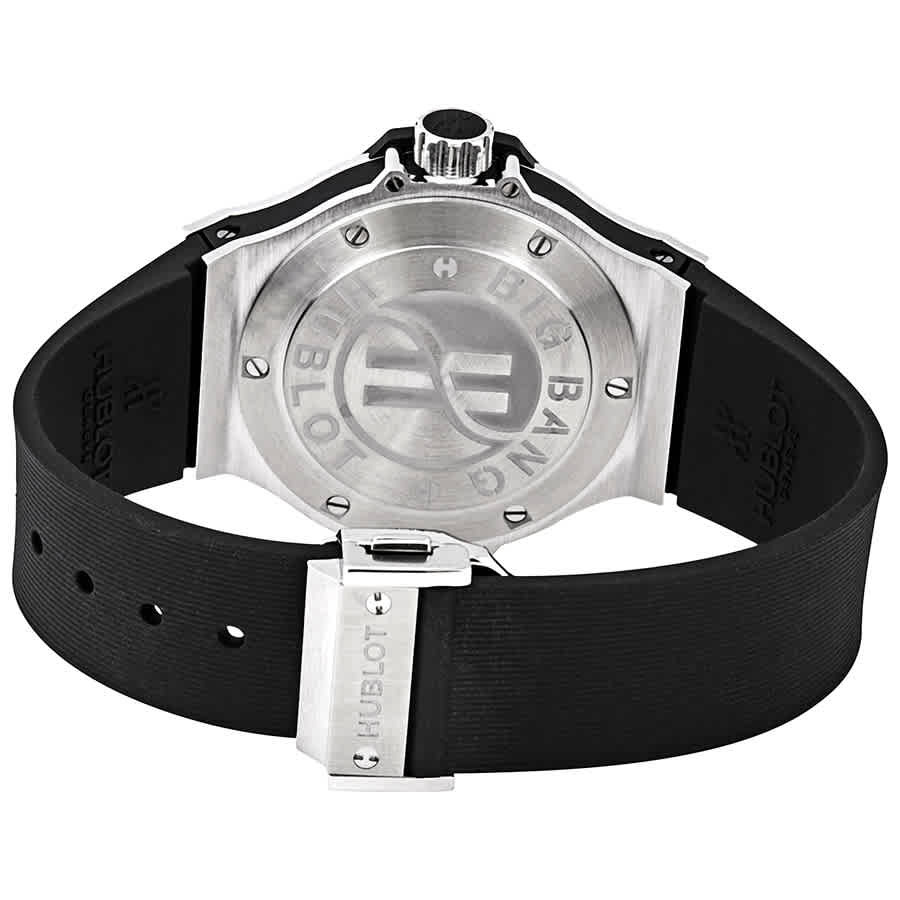 Hublot Big Bang Black Dial Black Rubber Ladies Watch 361.SX.1270.RX.1704