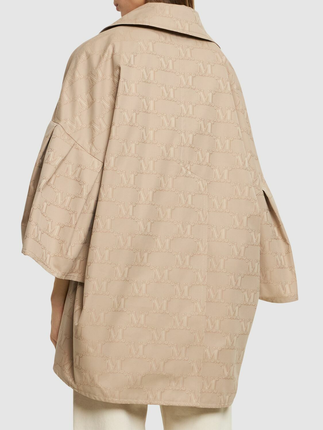 MAX MARA - Tenente Logo Jacquard Cape Max Mara