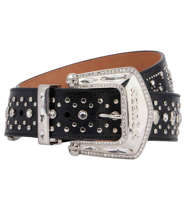 Photo: Alexander McQueen Studded leather belt