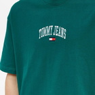 Tommy Jeans Men's Collegiate Skater T-Shirt in Green