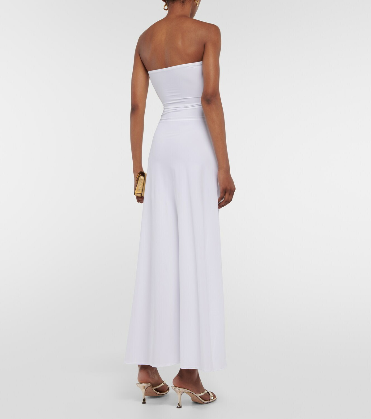 Dodo Bar Or Jennifer off-shoulder maxi dress