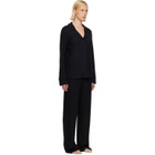 SKIMS Black Soft Lounge Sleep Pyjama Set