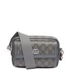 Gucci Men's Supreme GG Monogram Mini Bag in Black