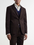 Mr P. - Cotton-Blend Twill Suit Jacket - Brown