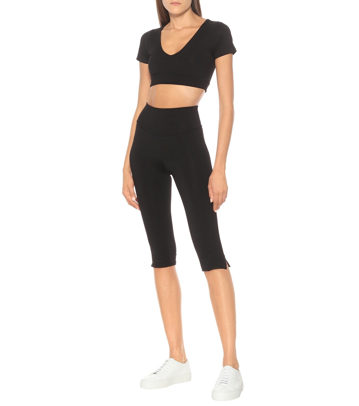 Live The Process - Crystal crop top