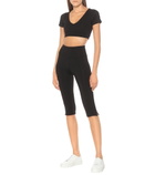 Live The Process - Crystal crop top