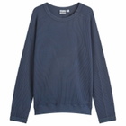 Gramicci Waffle Crew Sweater in Twilight