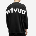 WTAPS Men's 20 Long Sleeve Printed T-Shirt in Black