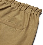 Freemans Sporting Club - Cotton-Blend Gabardine Drawstring Shorts - Men - Beige