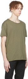Nudie Jeans Green Roger T-Shirt