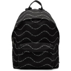 Givenchy Black and White Logo Urban Backpack