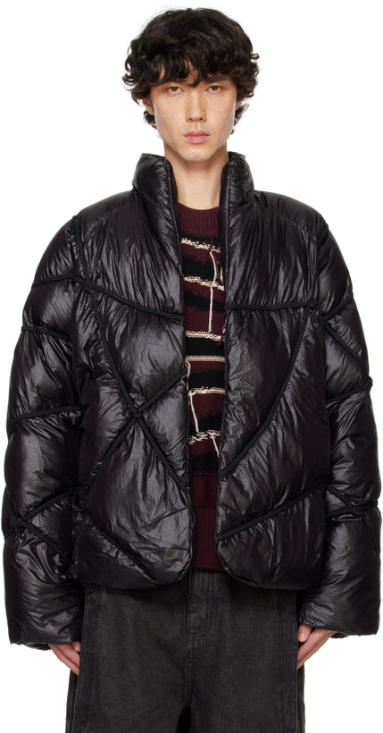 Photo: NAMESAKE Black Angler Binded Puffer Jacket
